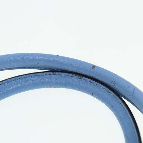 FENDI Hand Bag Leather Blue - Picture 8 of 14